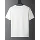 thumbnail image 2 of Men's Short Sleeve Crew Neck T-Shirt, Casual with Happy New Year 2025 Print, for Summer Tee, 2 of 6