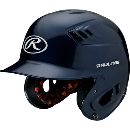 - Rawlings Junior R16 Series Metallic Helmet, Navy Blue