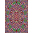 thumbnail image 1 of Ahgly Company Indoor Rectangle Patterned Dark Raspberry Purple Abstract Area Rugs, 5' x 8', 1 of 6