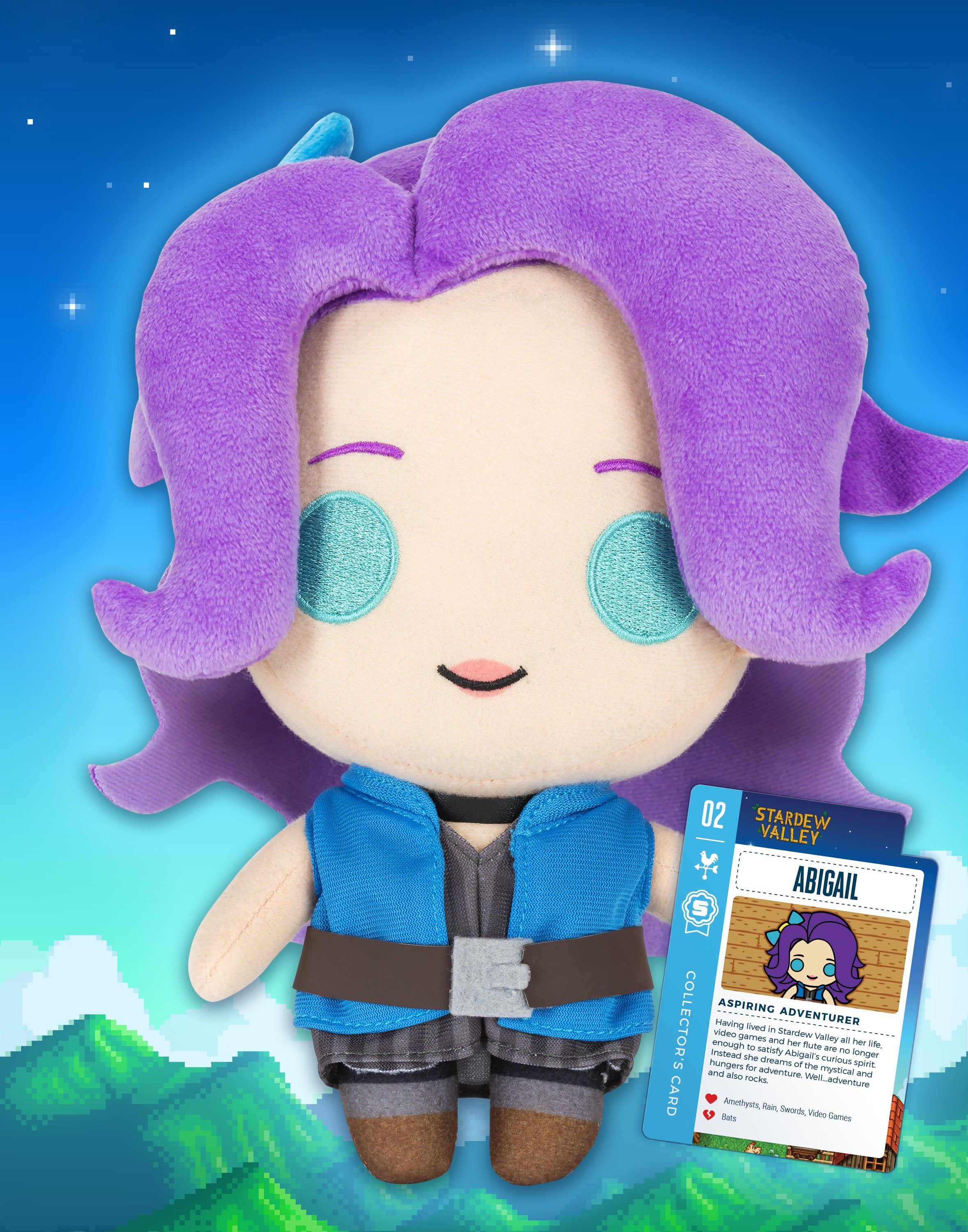 Stardew Valley - Abigail Collector's Plush - Walmart.com