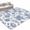 Blue, White, Azure, variant on 2x3 Ft Entryway Area Rug, Sage Green Rose Kitchen Rug Runner Washable Floor Mat, Rustic Vintage Botanical Floral Watercolor Non Slip Indoor Door Mat Throw Carpet for Bathroom Living Room Bedroom