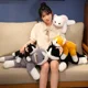 thumbnail image 1 of Muñeco de peluche de gato simulado para niños y niñas, juguete de felpa suave de animales, almohada de gatito blanco y gris, regalo de cumpleaños, decoración de mascotas, 30-65CM311, 1 of 5