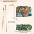 thumbnail image 4 of FORMRS Women Crossbody Purse with Chain Strap Vegan Leather Shoulder Handbag, Art Goldfish Bowl, 4 of 7