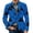 Blue_003, variant on Mens Halloween Blazer Casual Long Sleeve Corduroy Suit Jackets Sports Coats One Button Business Jacket with Pockets Orange L