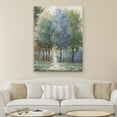 thumbnail image 3 of Masterpiece Art Gallery Afternoon Light Colorful Forest By Nan Canvas Art Print 30" x 40", 3 of 5
