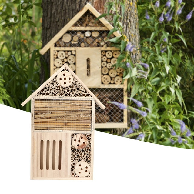 Dioche DIY Insecte Hôtel Insecte Nichoir, Maison d'Insectes, pour l'Extérieur pour la Maison