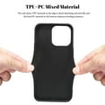thumbnail image 3 of Allytechgroup Credit Card Slots Kickstand Shockproof Slim PU Leather Wallet Cell Phone Case for Apple iPhone 15 Plus, Gray, 3 of 7