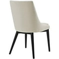 thumbnail image 4 of Modern Contemporary Urban Design Kitchen Room Dining Chair, Beige, Fabric Wood, 4 of 4