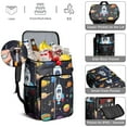thumbnail image 5 of Astronaut Cooler Backpack - 20L Insulated Leakproof Soft Cooler Bag for Picnic, Camping & Travel, High-Capacity for 26 Cans, Space & Planet Aesthetic, 5 of 6
