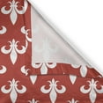 thumbnail image 6 of Ambesonne Fleur De Lis Valance & Curtain, Heraldry, 55"x24", Red White, 6 of 7