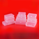 thumbnail image 1 of Caja de plástico transparente de PP de alta calidad, transparente, rectangular, con tapa abatible, pequeña, de 100 mm de largo, 1 of 2