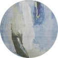 thumbnail image 2 of Addison Rugs Mayfield Premium Machine Washable Transitional Abstract Denim Round Rug, 8' x 8', 2 of 6