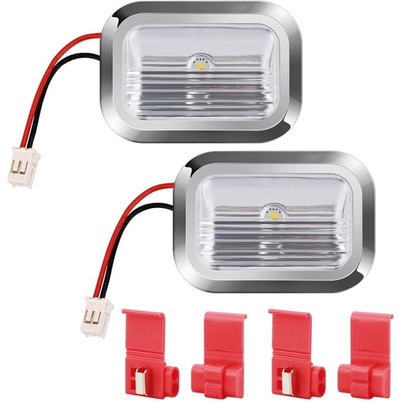 W11462342 Refrigerator LED Light Module Assembly for kitchenaid jenn-air whirlpool Refrigerator Replaces W10908166 W10607479 W10843339 AP6989197 PS16218086 (2 Pack)