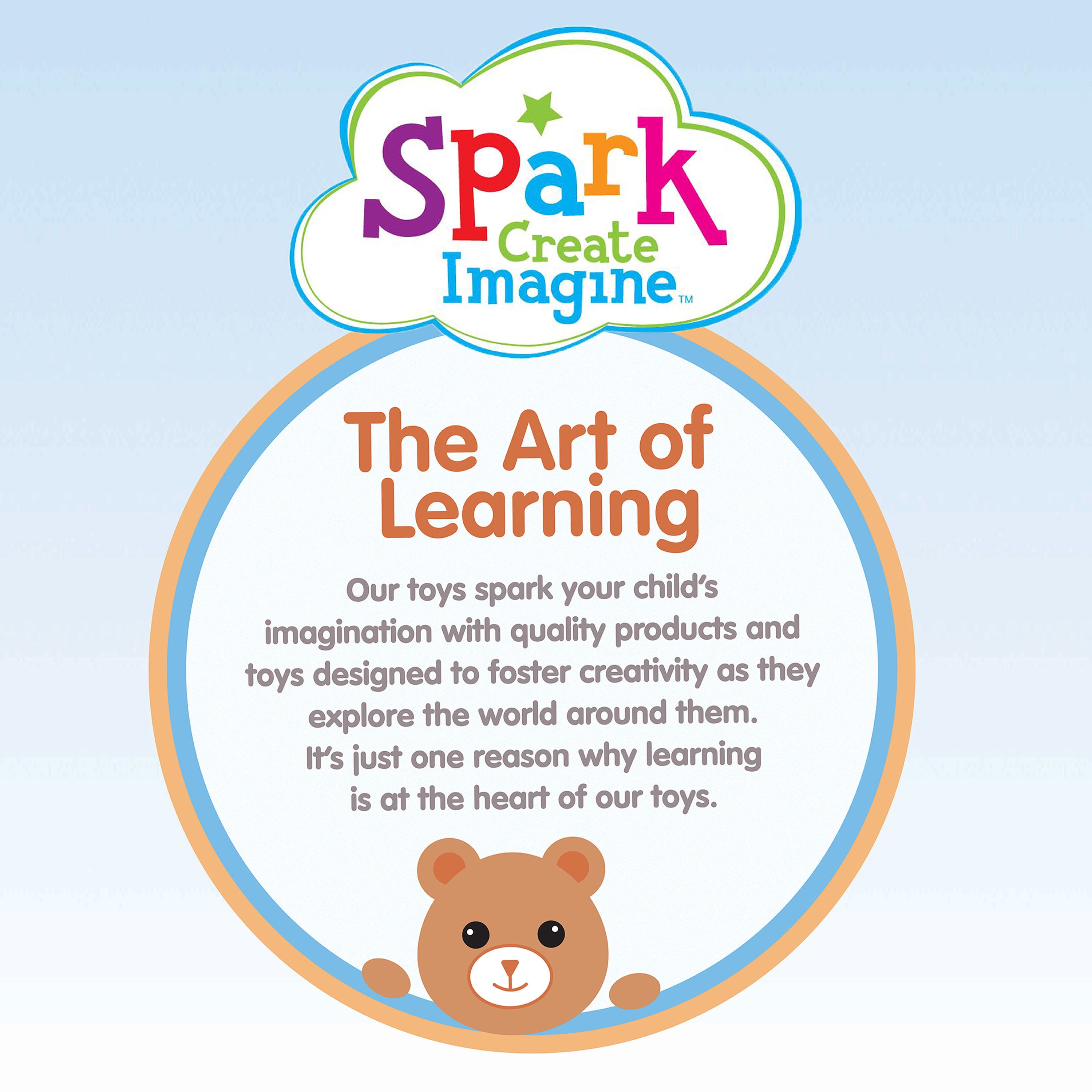 Spark Create Imagine Soft Book about Colors, 8 Page Baby Book