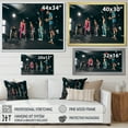 thumbnail image 4 of Designart "Group Training For Bodybuilding" Aerobic & Bodybuilding Floater Framed Canvas Art Print, 4 of 5