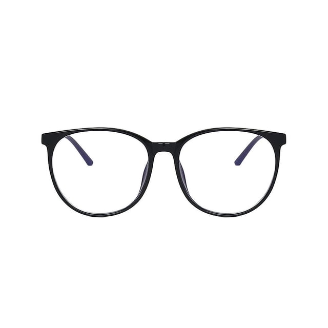 Qarigey Gafas de ordenador con luz azul a la moda, gafas de juego regulares transparentes, gafas para mujer, gafas para mejorar la comodidad, gafas Lentes negro