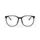 thumbnail image 3 of Qarigey Gafas de ordenador con luz azul a la moda, gafas de juego regulares transparentes, gafas para mujer, gafas para mejorar la comodidad, gafas Lentes negro Qarigey AP000098-06, 3 of 5
