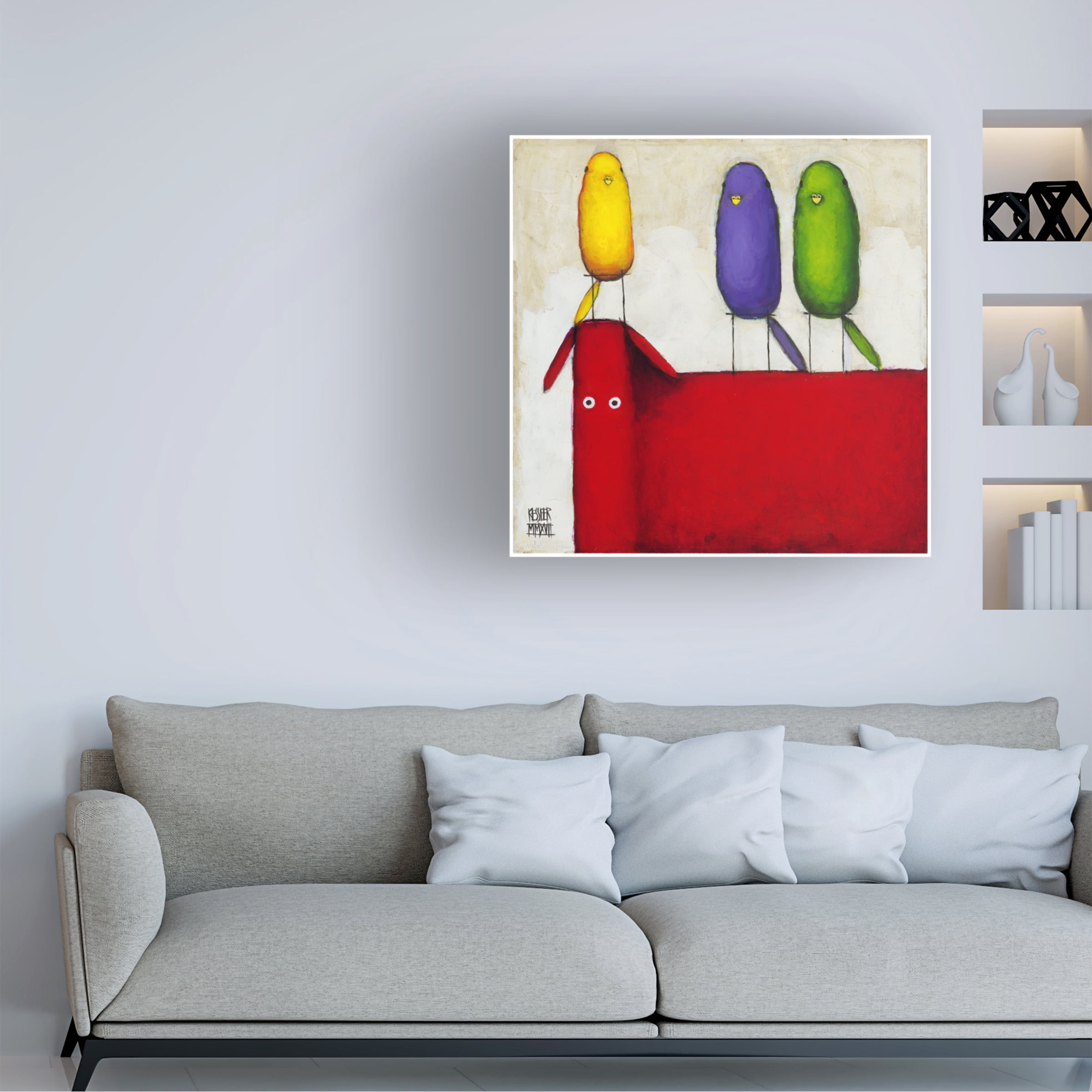 Trademark Fine Art 'Celebrating Diversity I' Canvas Art by Daniel Patrick Kessler
