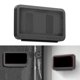 thumbnail image 3 of Portátil impermeable montado en pared inodoro soporte para teléfono con rotación de 360 ​​ degree bañera organizador de caja de teléfono de cocina Negro Sunnimix soporte para teléfono de ducha, 3 of 8