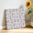 thumbnail image 3 of Canvas Wall Art, Haze Blue Leaf Framed Canvas Prints for Bathroom Kitchen, Retro Farmhouse Plant Floral Branch Gallery Wrapped Wall Decor for Home Office, Gifts, 10"x10" Ship Next Day, 3 of 9