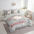 thumbnail image 3 of Castle Fairy 7-Piece Baseball Twin Bedding Comforter Set, 3 of 8