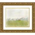 thumbnail image 1 of Murdock, Ramona 24x20 Gold Ornate Wood Framed with Double Matting Museum Art Print Titled - Hill Top Away, 1 of 4