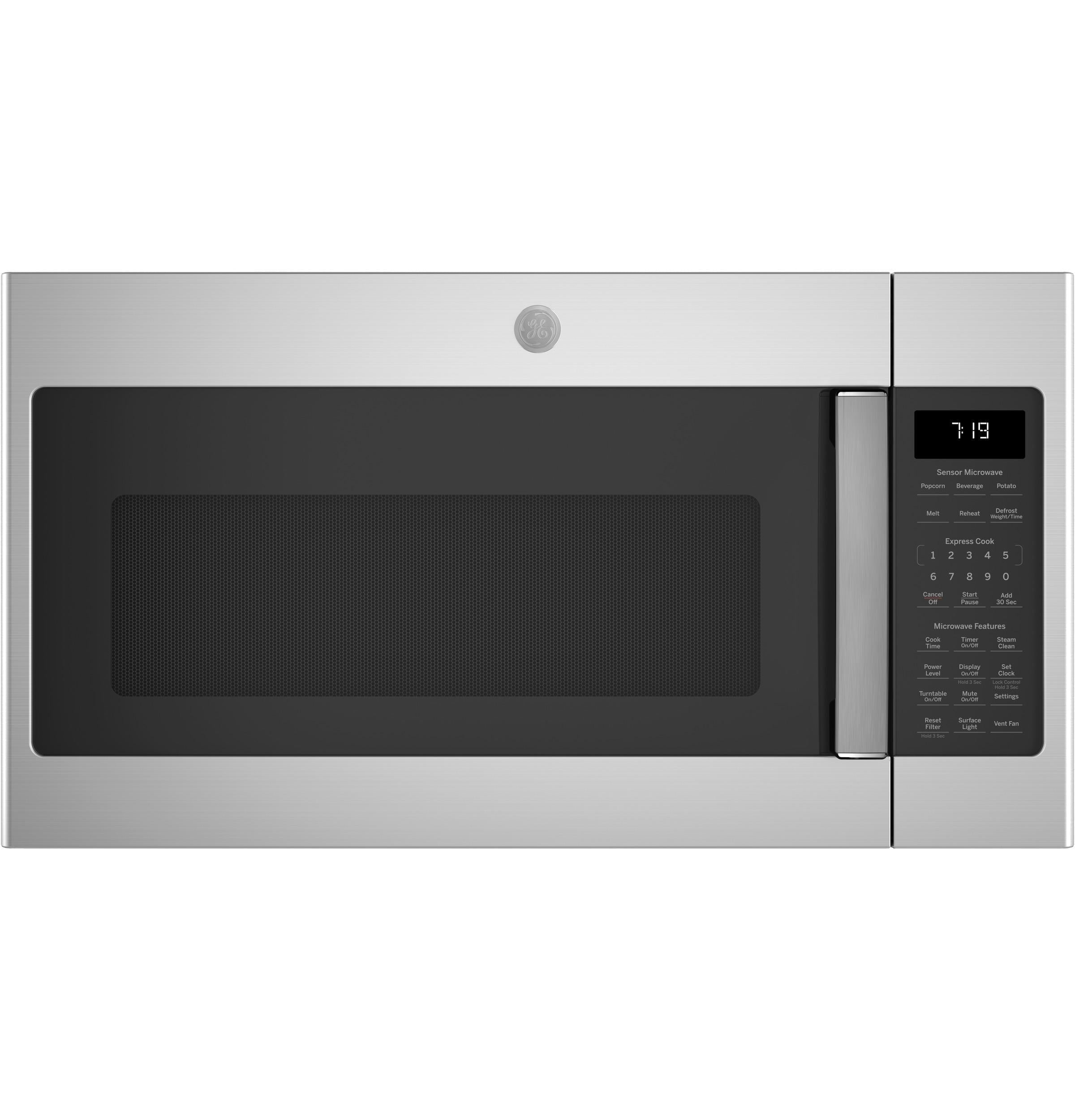 GE 1.6 Cu. Ft. Over-the-Range Microwave Oven Stainless Steel, 950