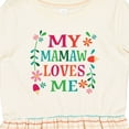 thumbnail image 4 of Inktastic Mamaw Loves Me Girls Apparel Girls Toddler Dress, 4 of 5