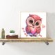 thumbnail image 3 of Diamond Painting 5D DIY Full Round Drill Set Búho Decoración para el hogar Rosa 4pcs JShteea El nuevo, 3 of 9