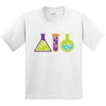 thumbnail image 3 of Inktastic Scientist Kids Chemistry Beakers Youth T-Shirt, 3 of 5