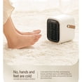 thumbnail image 4 of ZFYXGS Small Portable Electric Space Heater Energy Efficient for Inside Small Room Home Clearance, 4 of 5