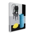thumbnail image 3 of Stupell Industries Cat Lemon Vase Still Life Scene Animals & Insects Painting Gallery Wrapped Canvas Print Wall Art, 3 of 5