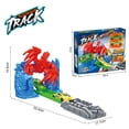 thumbnail image 4 of Pista de Juguete Infantil de Carreras con Dragón y 2 Autos Incluidos, 4 of 5
