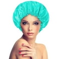 thumbnail image 1 of MesaSe Satin Bonnet Sleeping Cap Double Layer Elasticated Trim Soft Night Hat for Woman, 1 of 2