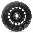 thumbnail image 3 of For 1996-2018 Volkswagen Passat 16 Inch Painted Black Rim - OE Direct Replacement - Road Ready Car Wheel, 3 of 7