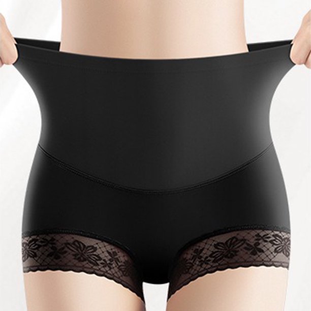 Pantalones moldeadores de cuerpo de seda satinada con entrepierna de seda para mujer, pantalones moldeadores de abdomen con cintura alta y levantamiento de cadera con ángulo micro plano y