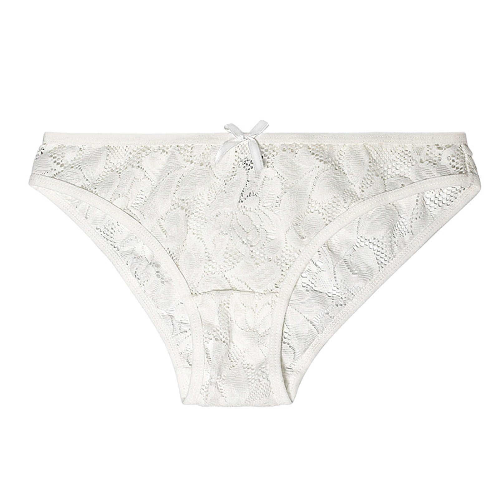 TAIAOJING Women's Cotton Thong Lace Underwear For Womens Cotton Bikini  Panties Soft Hipster Panty Ladies Stretch Briefs 6 Pack - Walmart.com