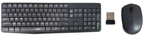 slave Ofte talt sammensværgelse Logitech MK235 920-007897 Wireless Keyboard, Optical Mouse & USB Receiver  Black (OPEN) - Walmart.com