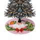 thumbnail image 1 of Falda de árbol de Navidad de rayas rosas de Papá Noel, decoraciones para el hogar, suministros para el hogar, cubierta Base de faldas de árbol de Navidad, 1 of 4