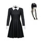 thumbnail image 2 of Conjunto de disfraces de Cosplay de Wednesday Addams, disfraces de fiesta de Carnaval de Halloween para niños adultos, 2 of 4