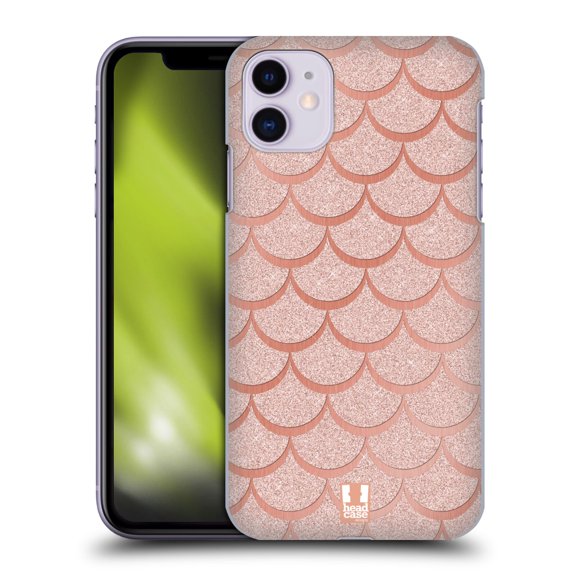 Head Case Designs Mermaid Scales Rose Gold Hard Back Case Compatible with Apple iPhone 11