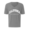 thumbnail image 4 of Camiseta oversize de verano para hombre, cuello redondo, manga corta, estampado urbano, informal - Poliéster/spandex, corte holgado, estilo deportivo/urbano, 4 of 4