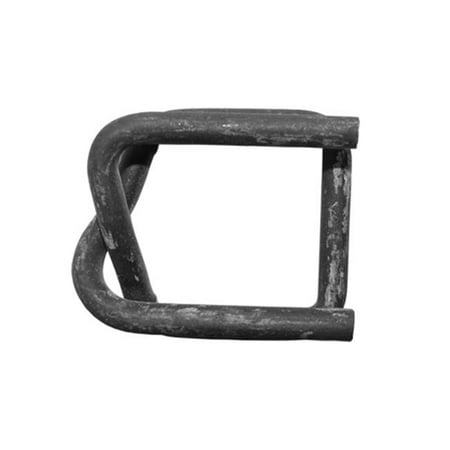 Midi Coated Buckle - Kubinec 25mm 1.25 in. Phosphate Coated Wire Buckles for Woven Polyester Strap , 500 Count