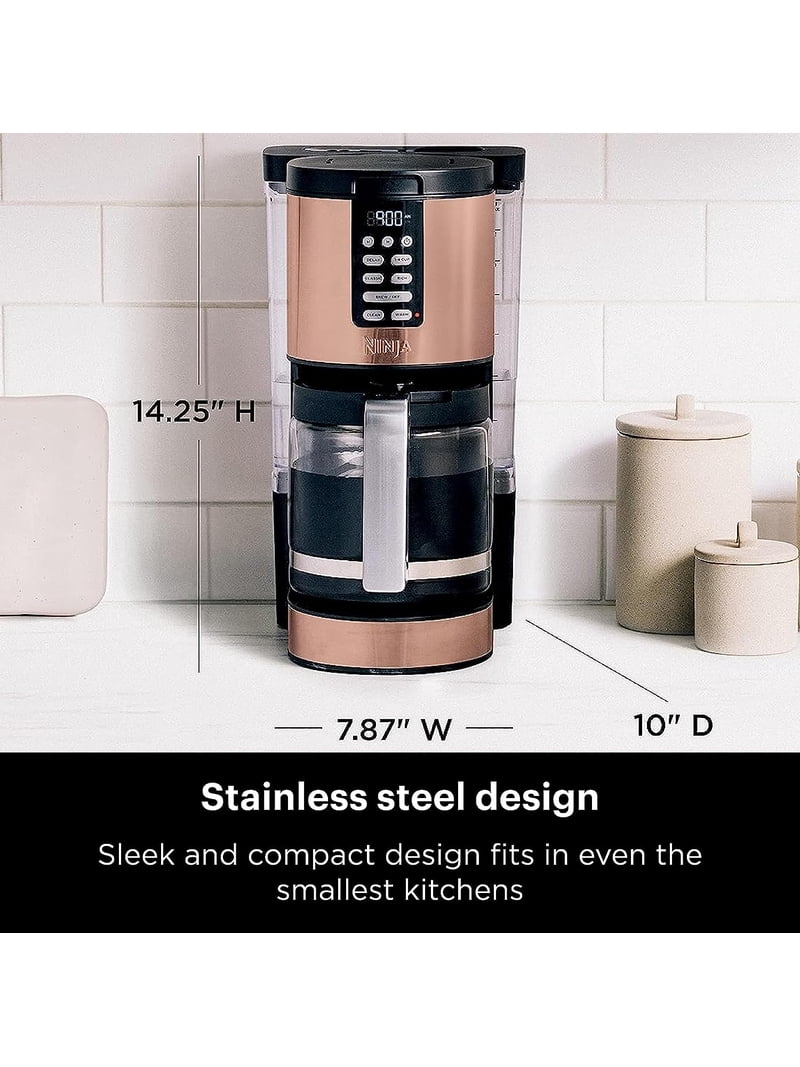Ninja DCM201CP Programmable XL 14-Cup Coffee Maker PRO with
