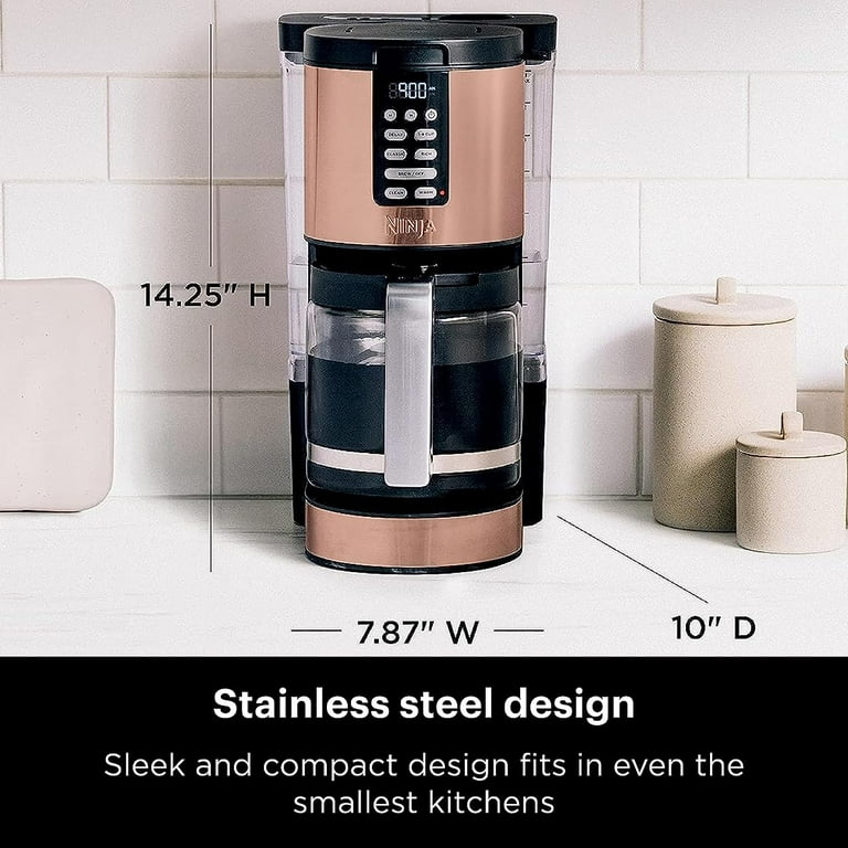 Ninja DCM201CP Programmable XL 14-Cup Coffee Maker PRO with