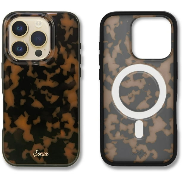 Funda de teléfono Sonix para iPhone 16 Pro Max MagSafe Brown Tort