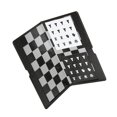 thumbnail image 1 of Pocket Magnetic Travel Chess Set will not Round Coin Shape Pieces Folding Board Game, 1 of 7