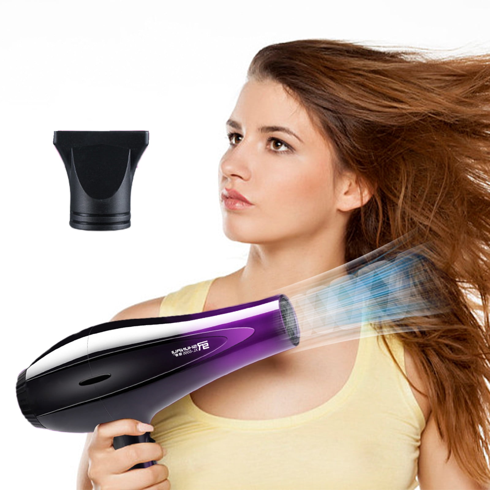 Giunmcul 220V Hair DryerWomen s Men s Hair Dryer 5 Heat Settings Hair Dryer Quick Dry Salon Hair Dryer with Concentrator Attachment Reduced Price Walmart
