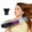 Purple, variant on Blateno 110V Travel Hair Dryer for Women, Negative Ionic Blow Dryer, Fast Drying, with Magnetic Nozzle, Low Noise Thermo-Control Hairdryer for Salon, Women Gifts