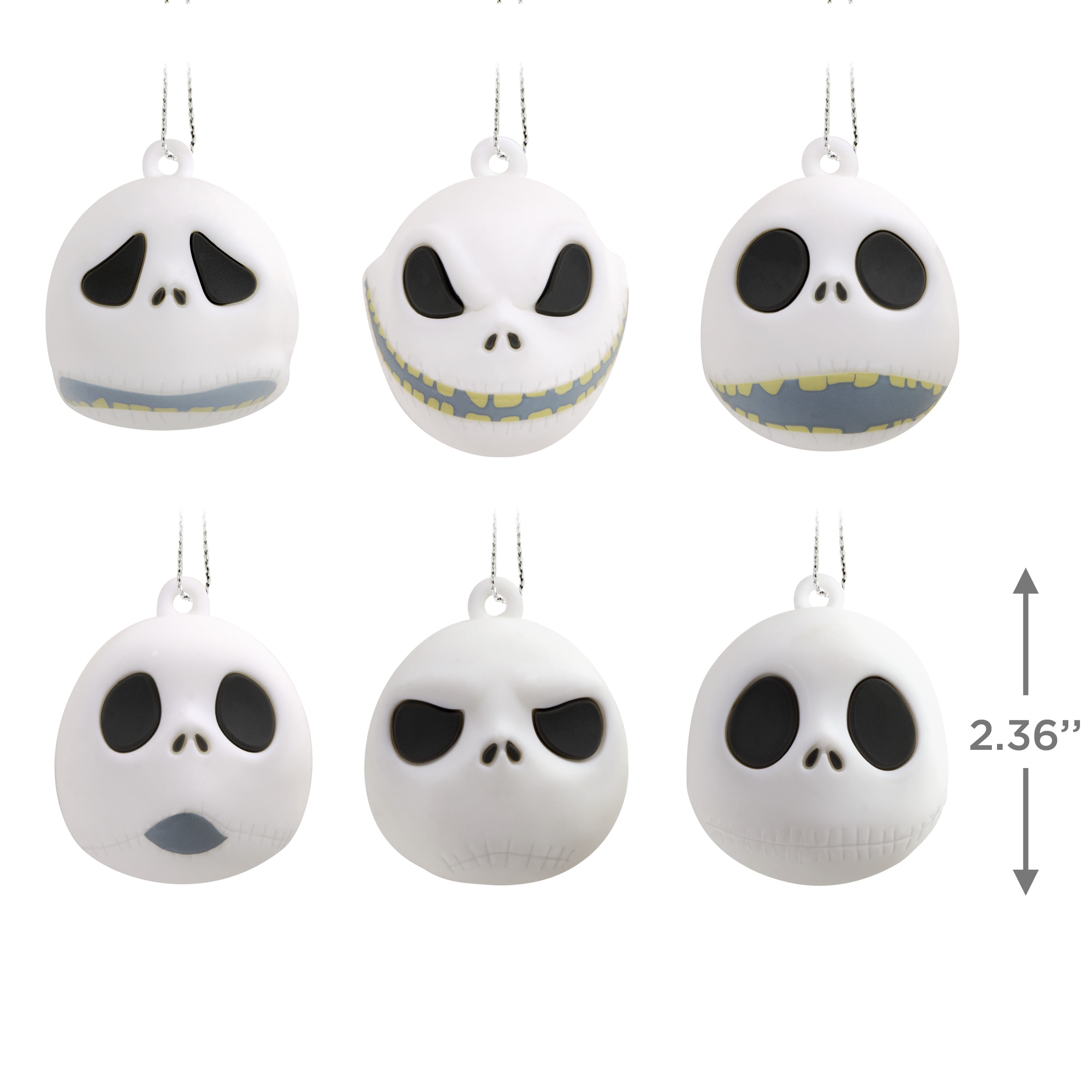 Nightmare Before Christmas Jack & Sandy Claws Pendant Necklace,silver chain 